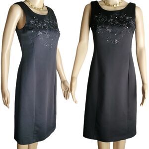 Rabbit Rabbit Rabbit Designs Women's black midi dress